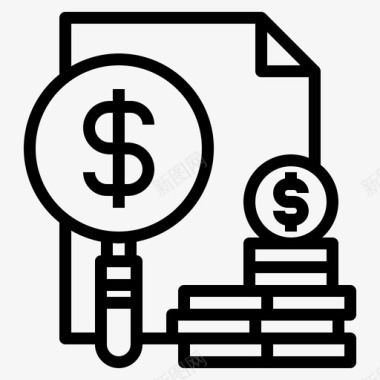 找到找到硬币文件图标