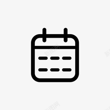 事件日历日历议程日期图标