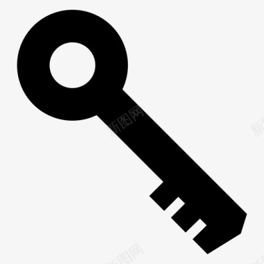 钥匙锁钥匙锁密码图标