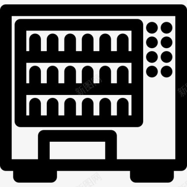 什锦罐头自动售货机饮料罐头图标