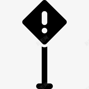 道路图标标志道路交通图标