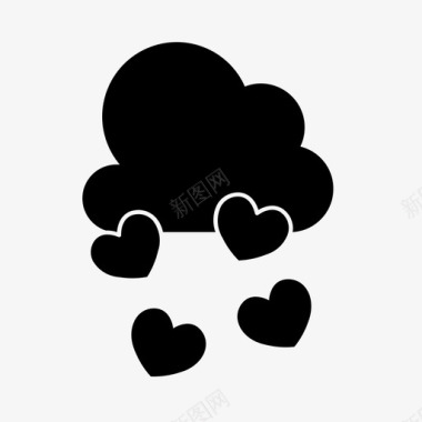 雨的爱心情人图标