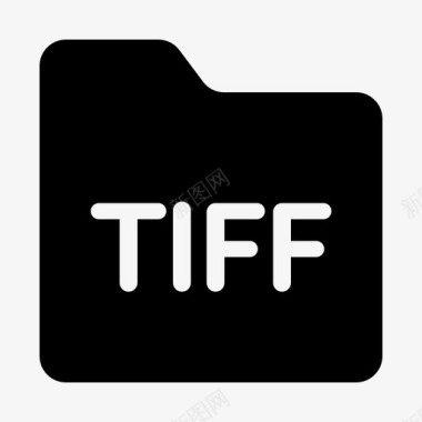 tiff文件夹tiff文档扩展名图标