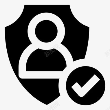 隐私个人隐私帐户保护图标