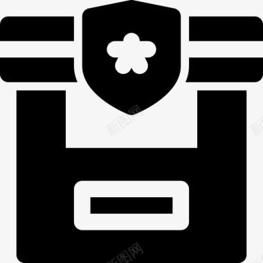 警察岗楼警察局建筑办公室图标