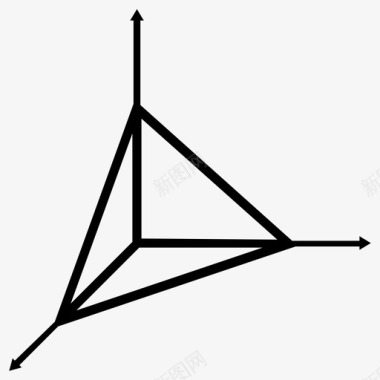 胡夫金字塔三角金字塔几何形状图标