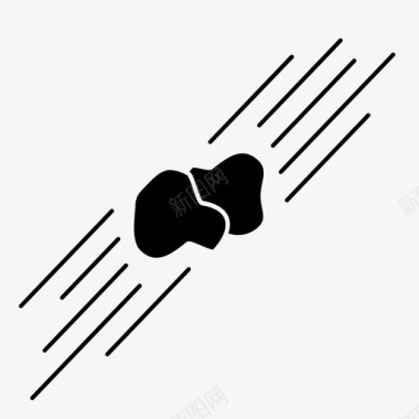 星系串珠小行星天文学星系图标