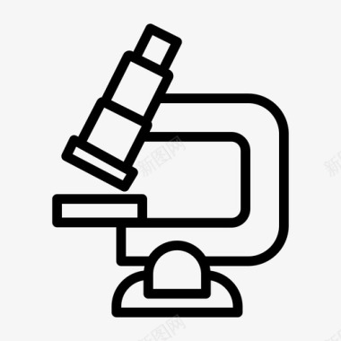 微生物学仪器实验室图标