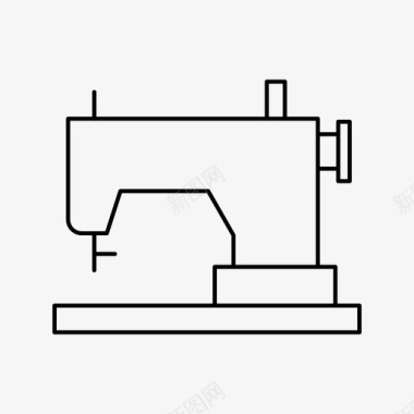 电子产品PNG缝纫机电子产品业余爱好图标