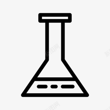 试管药剂烧瓶化学实验图标