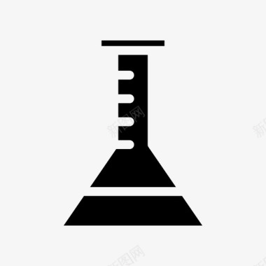 试管药剂烧瓶化学实验图标