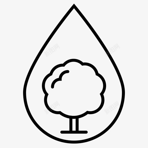 自然生态系统环境svg_88icon https://88icon.com 自然 生态系统 环境 树木 湿地