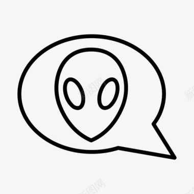 星系串珠外星人新闻天文学星系图标