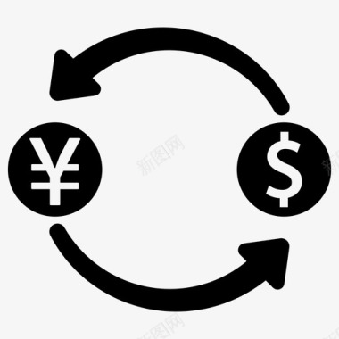 美元汇率兑换货币美元汇率图标