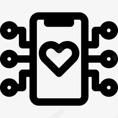 手机抖音应用手机慈善筹款图标