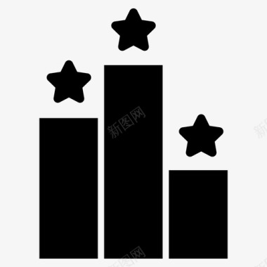 排名业务排名酒吧明星图标