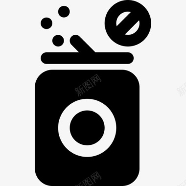 医疗垃圾通道没有苏打水饮料垃圾图标