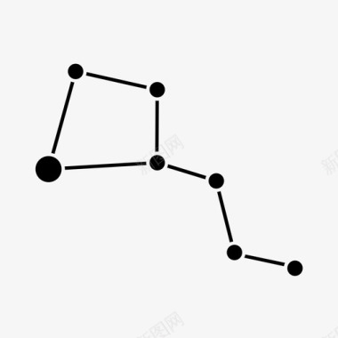 星系串珠恒星形状天文学星系图标