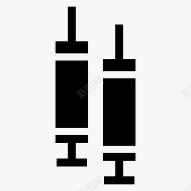 心里治疗注射护理保健图标