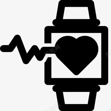 健康观察智能智能手机图标