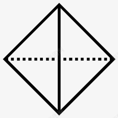几何形三角金字塔几何形状图标