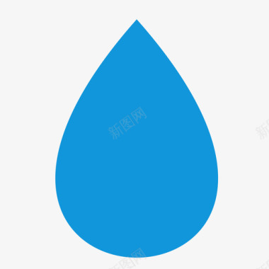 水滴水滴雨滴图标