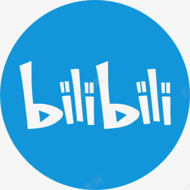 矢量标志bilibili2x图标