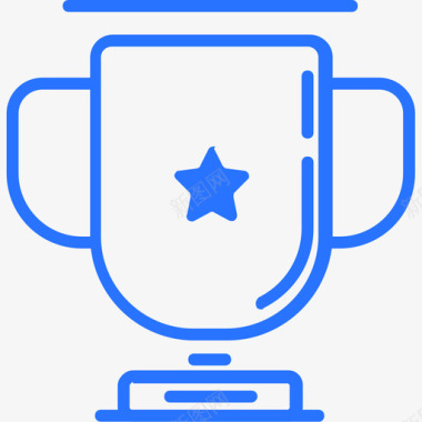 科技商务人士科技奖励icon正常图标