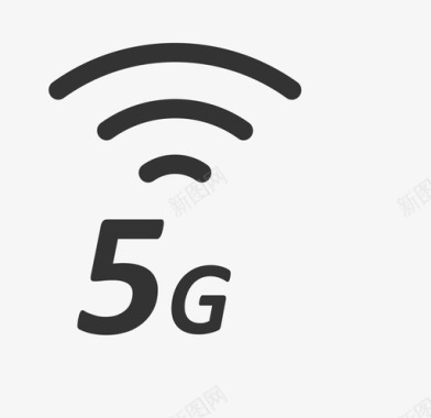 5G手机网络5G图标