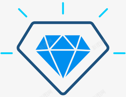 钻石服务VIP图标