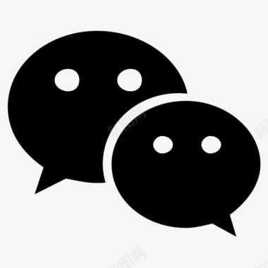 微信qq微信2图标