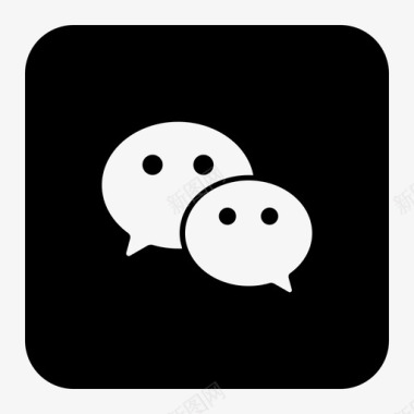 微信qq微信选中图标