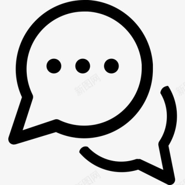 QQ咨询事务中心信息咨询图标