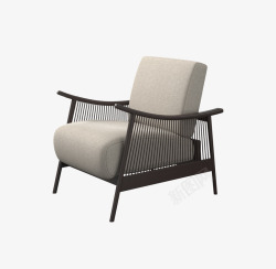 新中式风格沙发椅素材