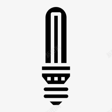 电灯泡紧凑型灯电灯泡图标