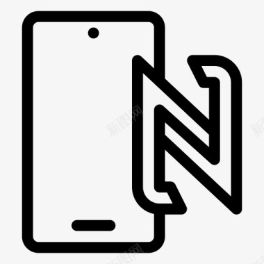 NFC互联系统nfc智能手机图标