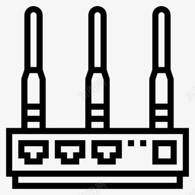 路由器路由器调制解调器wifi图标