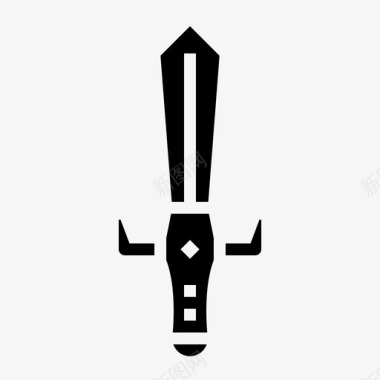 防御武器剑防御玩具图标