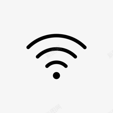 快速到达wifi热点互联网图标