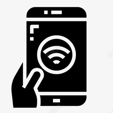 手机聊吧社交logo应用wifi应用程序手机图标