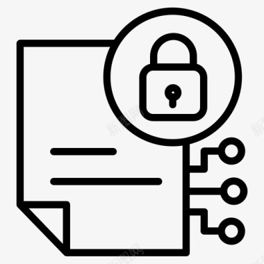 专题页背景文件锁页图标
