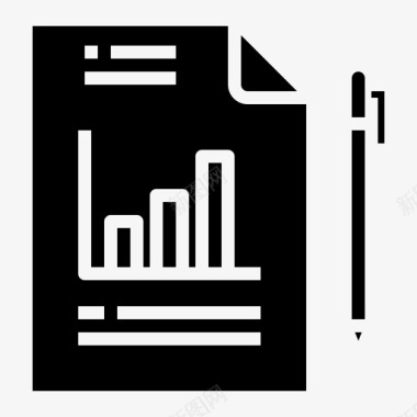 文件报告报告文件表格图标