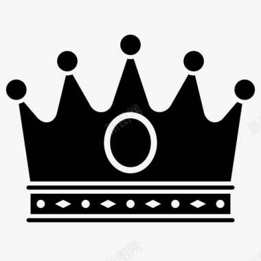 皇冠装饰头饰图标