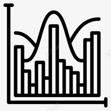 学科辅导班统计数据数学图标