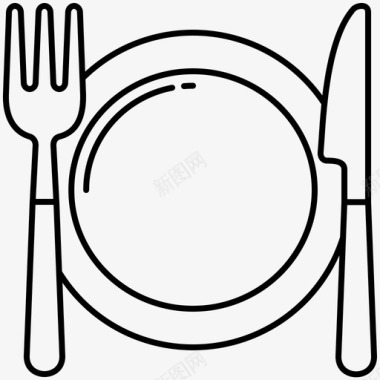 餐饮菜肴食物图标