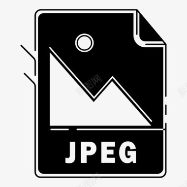 jpegjpeg扩展名格式图标