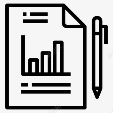 文件报告报告文件表格图标