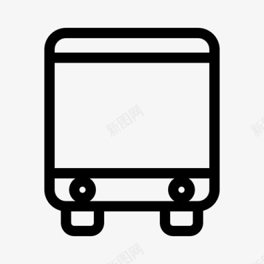 公共标识安全公共汽车交通工具旅行工具图标