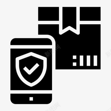 公共标识安全安全包装物流图标