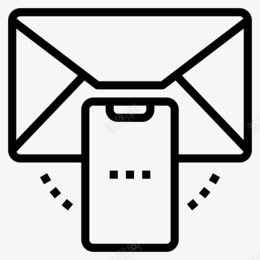 电子邮件概述邮件电子邮件手机图标